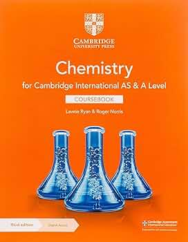 Cambridge International AS & A Level Chemistry Coursebook 3rd Edition