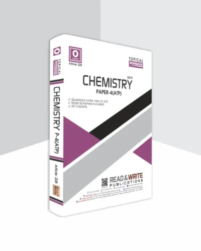 Chemistry A Level Paper 4 Topical Workbook Art #234