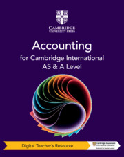 Cambridge International AS & A Level Accounting Workbook