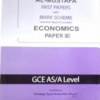 Al Mustafa A Level Economics P2 with Marking Scheme