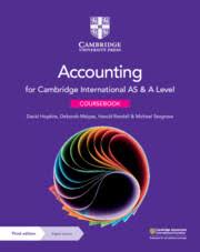 Cambridge International AS & A Level Accounting Coursebook 3rd Edition