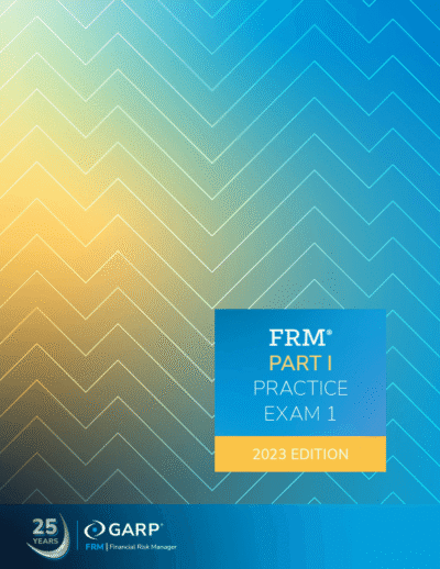 GARP FRM Part 1 Practice Exams 2023 – 2 Volume Set