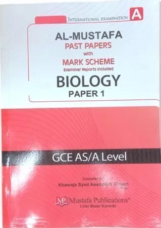 Al Mustafa A Level Biology Paper 1 with Marking Scheme