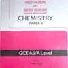 Al Mustafa A Level Chemistry P4 with Marking Scheme