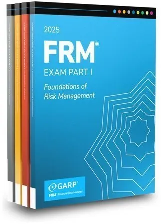 GARP FRM Part 1 2025 – 4 Books Set