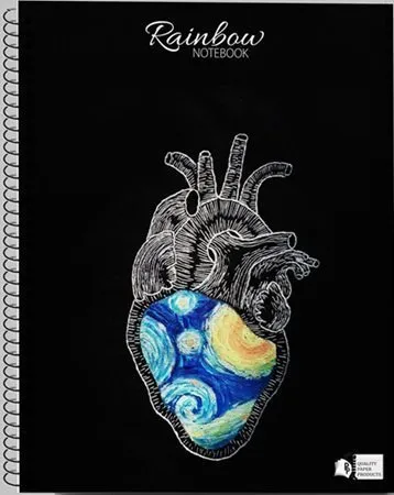 Heart Spiral Notebook