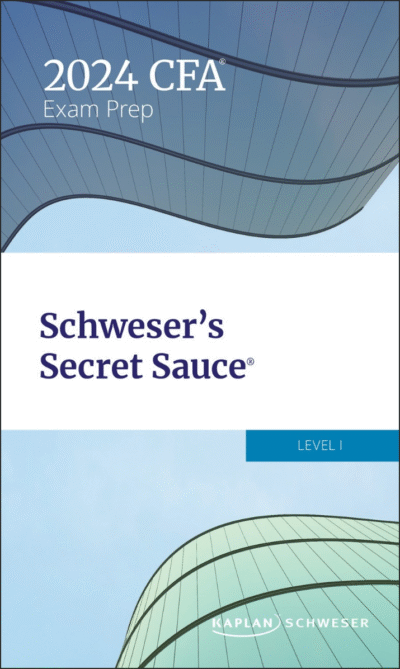 Schweser CFA Level 1 Mocks 2024