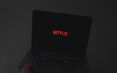 Netflix Laptop Spiral Notebook